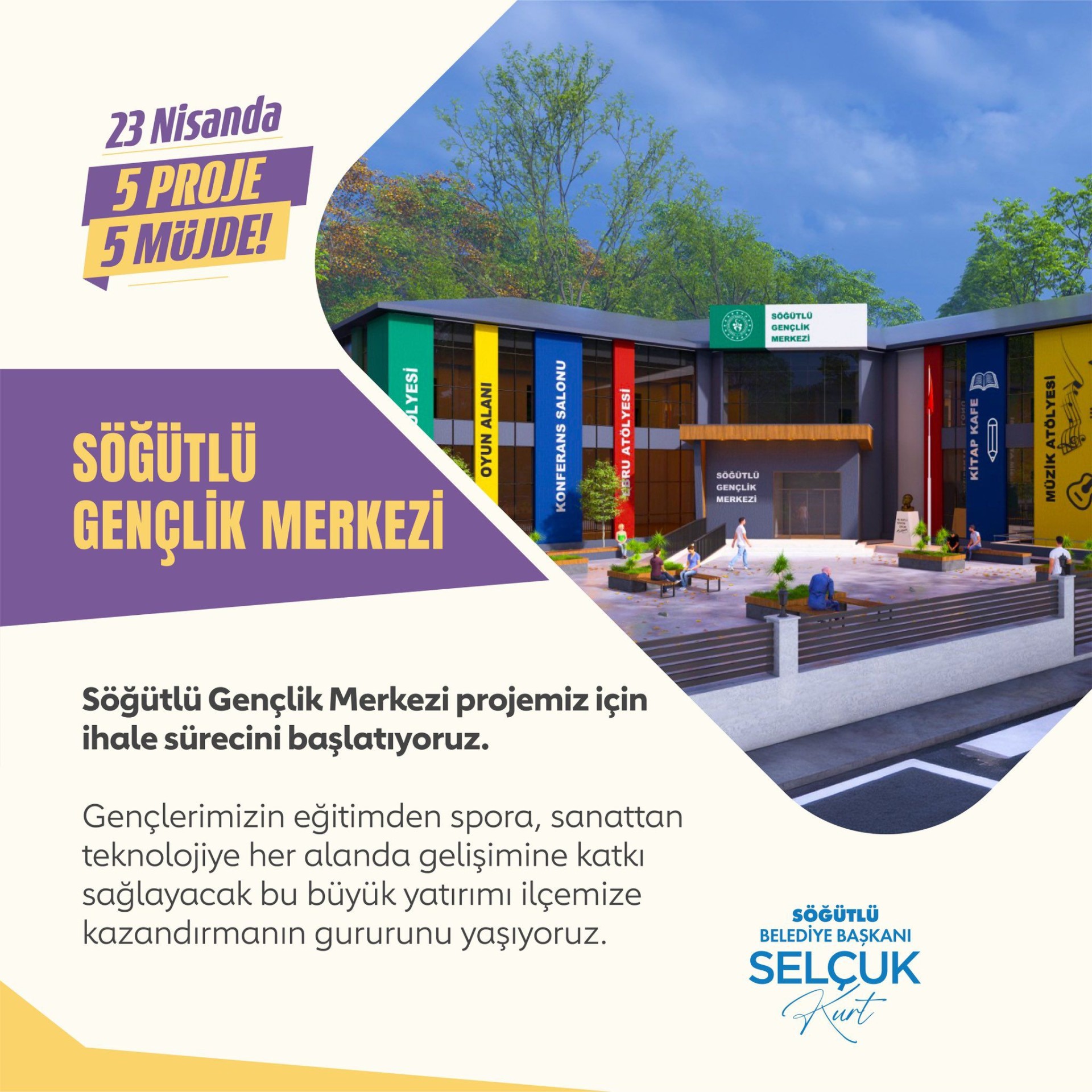 Söğütlü Gençlik Merkezi Projesi 